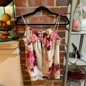 Express | Floral Strappy Blouse